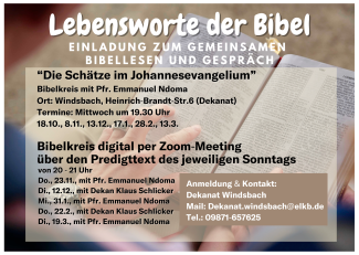 Flyer Bibelabende